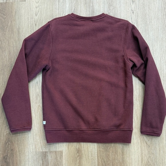 The Hundreds Gordon Crewneck Sweater Burgundy Men’s Medium - Picture 2 of 4